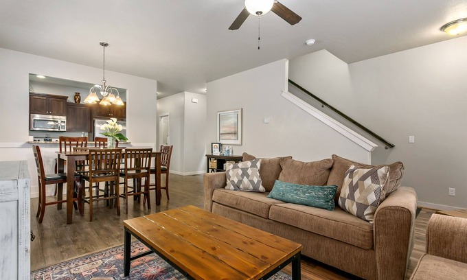 West Valley House | Eco-Friendly Modern Home with Arcade & Spa Amenities
