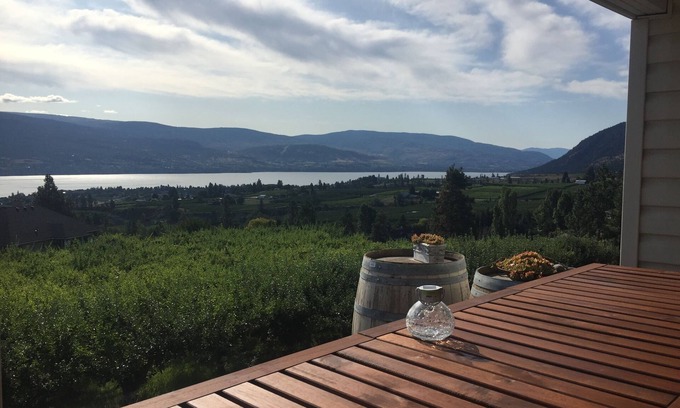 Okanagan-Similkameen House | Private Guest Suite with Ocean Views, Rated 9.8/10