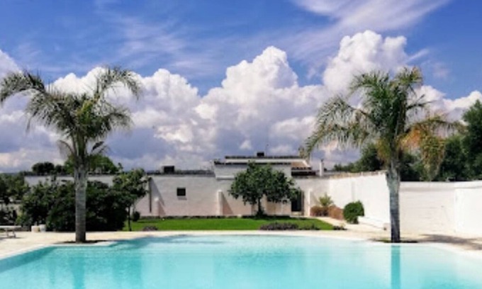 Ostuni Bed & Breakfast | Spacious quadruple room in ancient Masseria near the sea in a quiet olive trees.