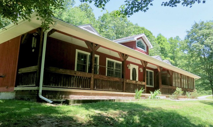 Nelsonville House | Top-Rated Retreat with Hot Tub, Pond & Scenic Trails