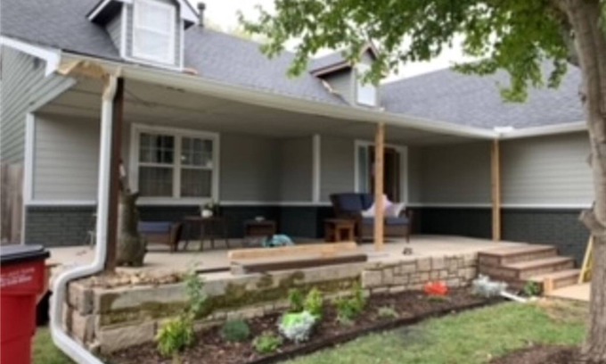 Wichita House | Elegant 4BD/3BTH Retreat with Spa and Hot Tub