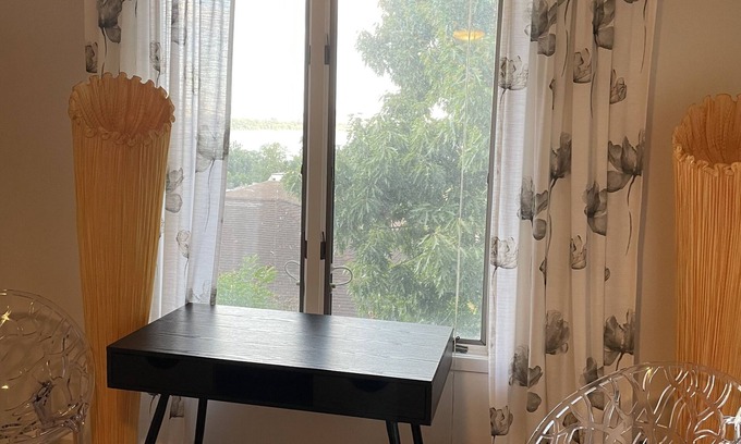 Fort Lee House | Inviting Room with Private Bath & NYC Views in Edgewater