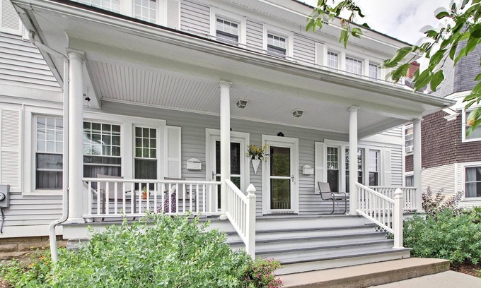 East Haven  Rutland County House | Spacious Rutland Townhome w/Fire Pit- Walk to Town