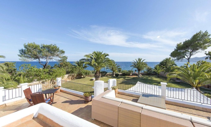 Santa Eulalia del Rio Villa | Exquisite Moroccan Villa with Ocean View & Private Pool