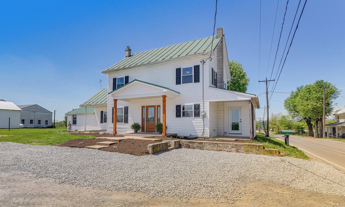 Pleasant Hall House | Ideal Shippensburg Home: 4 Mi to Tiny World & Great Amenities!