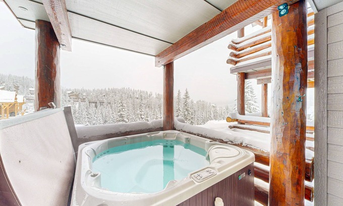 Saddle Ridge House | Unwind in Moonlight Basin: Ski-in/Ski-out Townhome with Hot Tub
