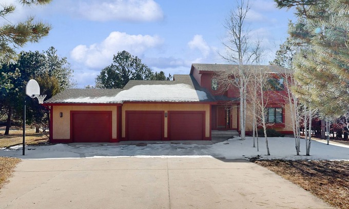 Monument House | Inviting Mountain Retreat with Patio & Fireplace Awaiting You