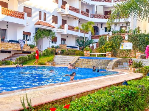 Oued Laou Apartment | Relaxing Oceanfront Retreat with Pool Near the Beach