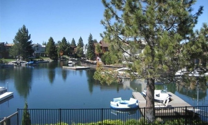 Tahoe Keys House | Relaxing Tahoe Keys Waterfront Home with Hot Tub & Views