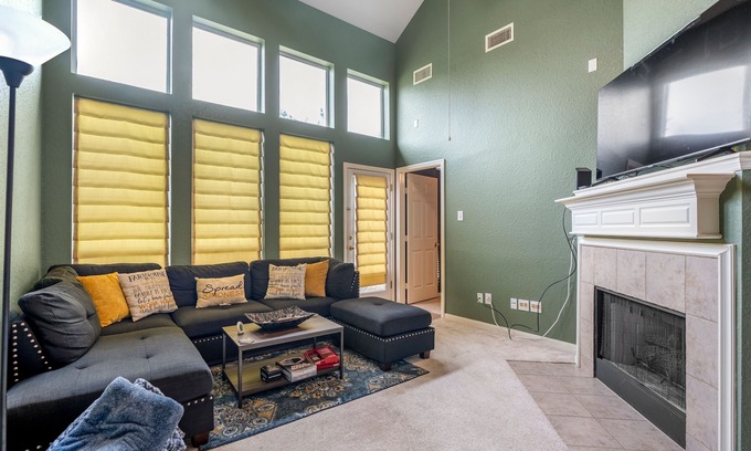 Barker House | Inviting Townhome with KING SUITE & Relaxing Spa Tub