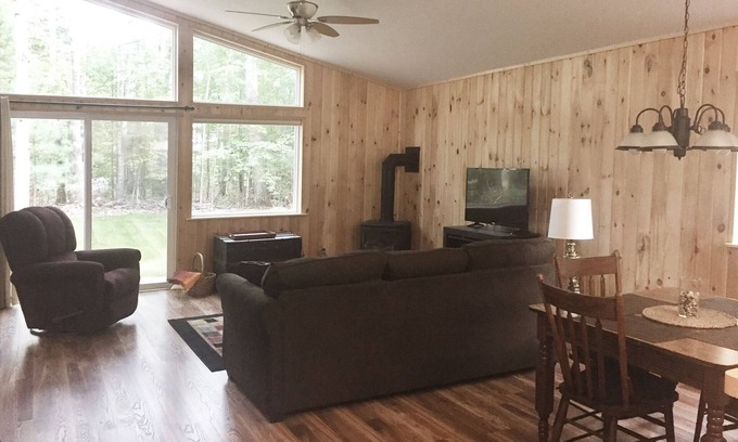 Interlochen House | Unforgettable Up North Cottage Surrounded by Tall Timbers