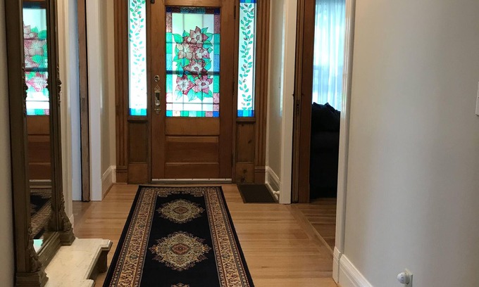 Clifton Springs House | Tranquil Updated Home Steps from Downtown with Spa Amenities