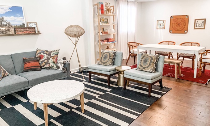Columbia House | Modern 4-Bedroom Retreat with Pet-Friendly Amenities