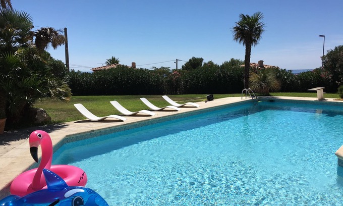 Carry-le-Rouet Villa | Elegant Villa with Ocean View and Private Pool Retreat