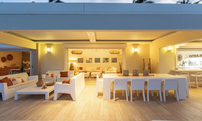 Orient Bay Villa | Elegant Villa with Pool & Oceanfront Views, Rated 10/10