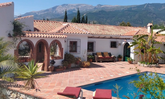 Canillas de Albaida Villa | Relaxing Villa with Private Pool & Lush Gardens Await