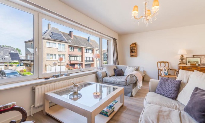 Bredene Apartment | Updated Family Home with Parking & Garden Near Attractions