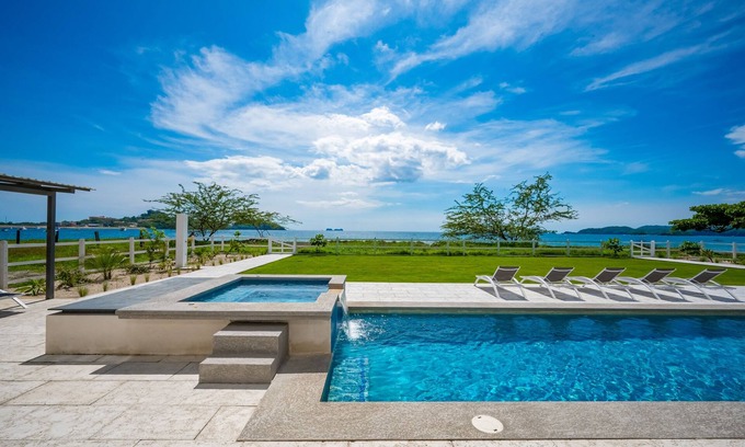 Potrero Apartment | Spacious waterfront condo with shared pool, balcony, and washer/dryer