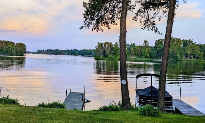 Chetek House | Waterfront Retreat with Deck, Docks & Game Room - 9.8 Rated