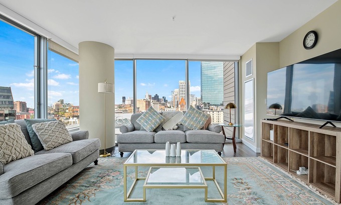 Back Bay Apartment | Bright 2BR / 2BA Retreat in Back Bay - Pet Friendly Stay