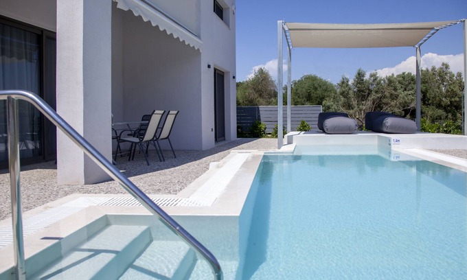 Kariotai Villa | Discover Villa Naiades: Private Pool & Ocean View Retreat