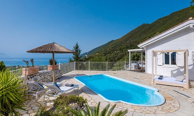 Evgiros Villa | Special Offers Villa Afteli With Private Pool & Sea Views-Ideal For Couples!