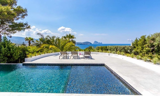 Cala Comte House | Scenic Coastal Retreat Near Beaches with Private Pool