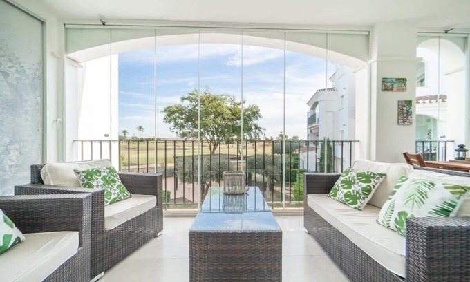 Roldan Apartment | Stylish 2-Bed Apartment with Pool & Spa - Rated 10/10