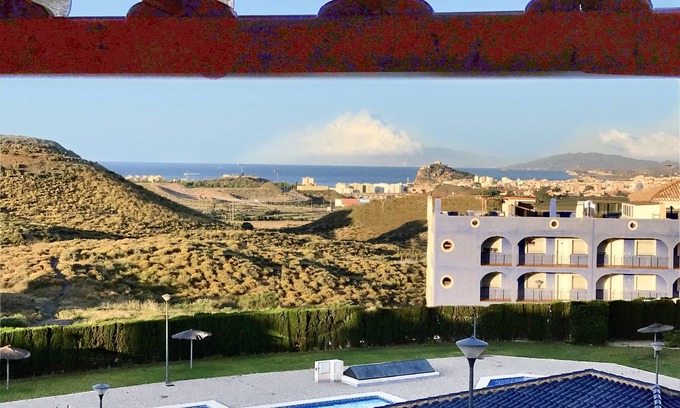 Los Geraeos Apartment | Cozy Apartment with Sea Views, Pool & Pet-Friendly Stays