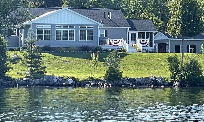 Ellenburg Depot House | Unforgettable Chazy Lakefront Home with Ocean Views