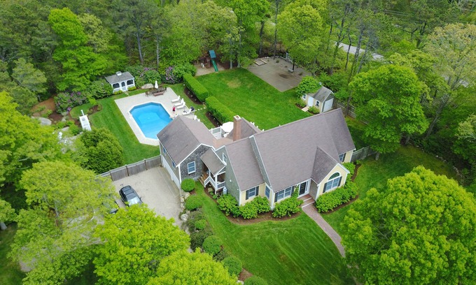 Brewster House | Idyllic Coastal Retreat with Pool & Ocean Views