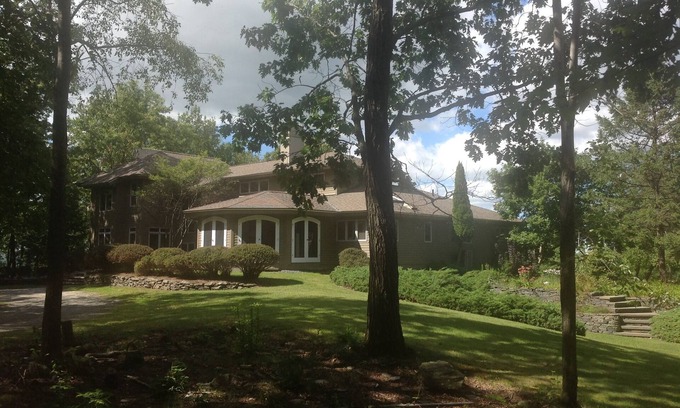 Copake Falls House | Hilltop Contemporary Estate with Pool Near Bash Bish Falls