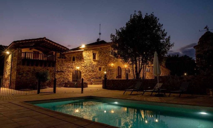 Brunyola House | Idyllic Farmhouse Retreat in Brunyola with Spa & Pets Welcome