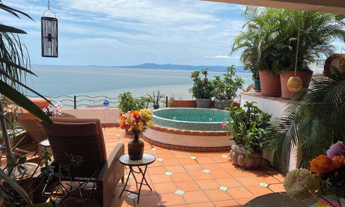 Amapas Condo | Exclusive Oceanview 2BR with Private Jacuzzi & Spa