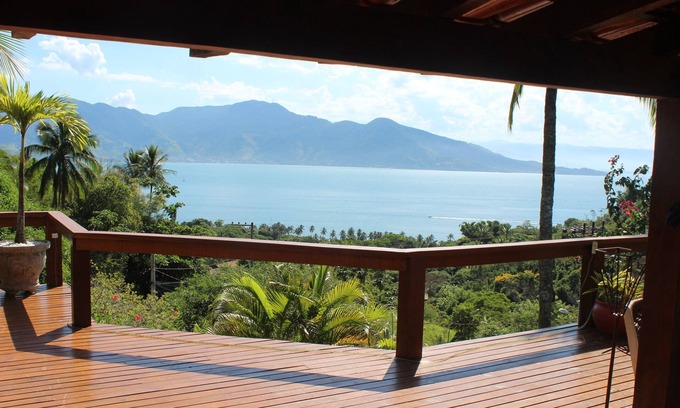 Ilhabela House | Magnificent Oceanfront Retreat with Panoramic Pool