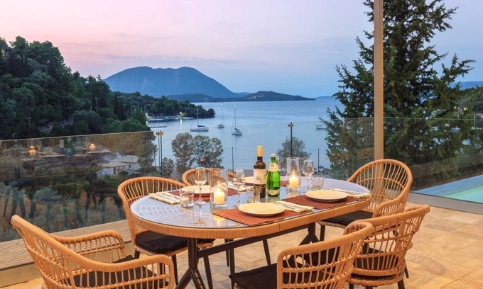 Spartochori Villa | Spilia View - Two Bedroom Villa with Private Pool & Oceanfront