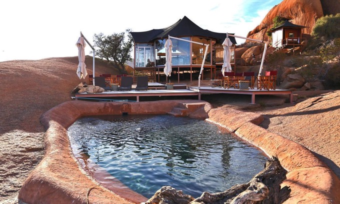 Usakos Cabin | Experience Spitzkoppen Lodge: Highly Rated with Pool & Dining