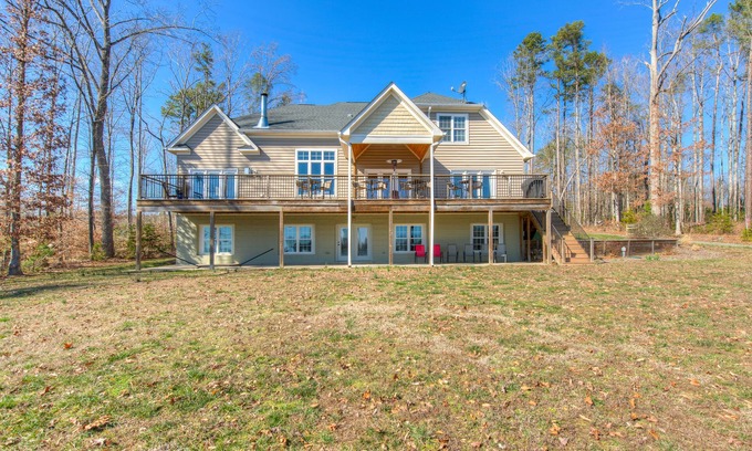 Mineral House | Dog-Friendly Lakefront Retreat with Private Dock & Views