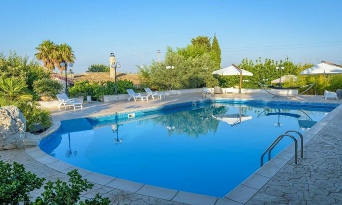 Casa Papa Villa | Elegant Farmhouse Retreat with Pool and Spa Amenities