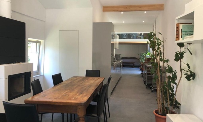Sion Apartment | Elegant Penthouse with Private Terrace Near Scenic Castles