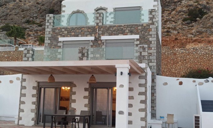 Prassonissi Villa | Beautiful Villa with Private Pool and Oceanfront Views