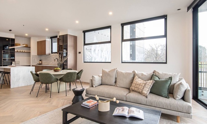 Richmond Apartment | Premier Sport Precinct Stay with Ocean View and Pool