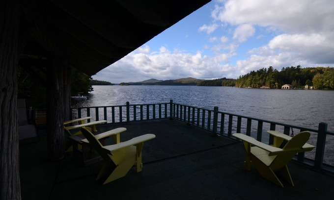 Saranac Lake House | Idyllic Estate with Sauna and Lake Views near Saranac Lake