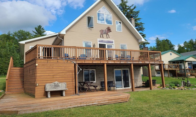 Lachine House | Experience Lakefront Living in Our Double Lot Cabin!