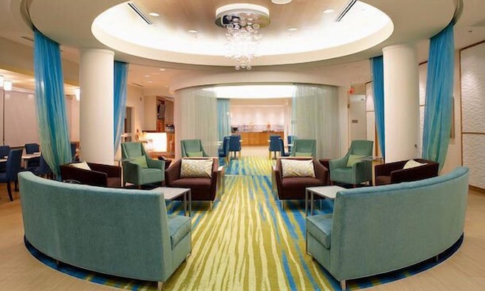 Sumter Hotel | Relax at SpringHill Suites Sumter with Pool & Spa Amenities