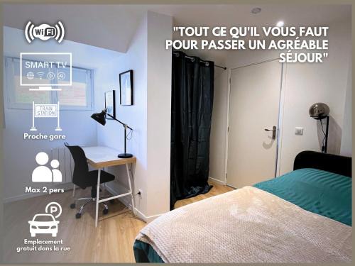 Saint-Quentin Apartment | Family-Friendly 10 SQ Appart-y: Your Perfect Getaway
