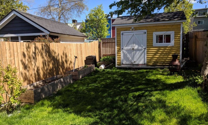 Downtown St. John's House | Modern Jelly Bean Row House in St. John's with Great Amenities
