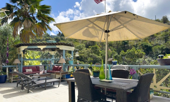 Estate Pastory Cottage | Idyllic St. John Retreat: 2 Bedrooms & Tropical Gardens