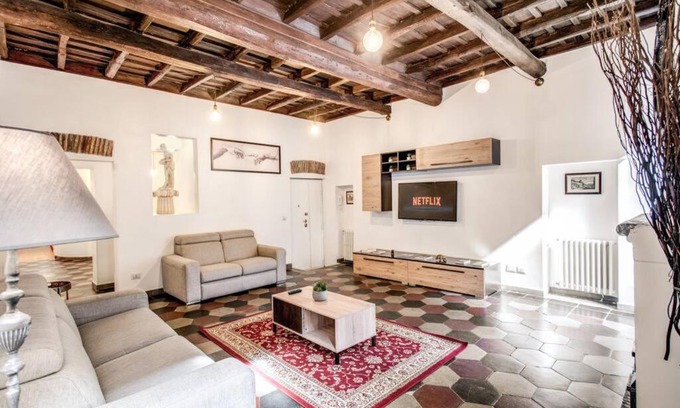 Rione XIV Borgo Apartment | Pet-Friendly St Peter Apartment with Perfect 10/10 Rating