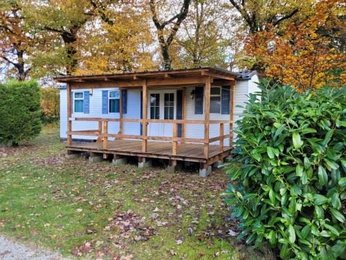 Neuvic Ski Chalet | Family-Friendly Stacaravan at Camping Le Soustran